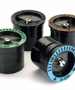 Rain Bird U-Series 8 ft. Quarter Circle Sprinkler Nozzle in Black|Green
