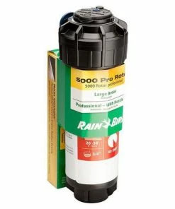 Rain Bird 5000 Plus Series 3/4 in. 360° Spray Radius Part Circle Sprinkler with SAM Check Valve