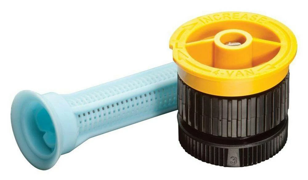 Rain Bird Variable Adjustable Spray Nozzle in Yellow