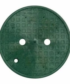 Rain Bird 10 in. Round Valve Box with Lid in Green