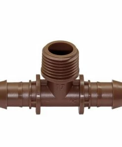 Rain Bird 1/2 in. x 17mm Plastic Barb x Male Pipe Thread Adapter